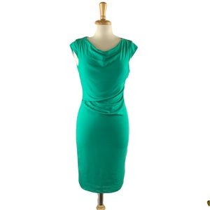 Reiss cap sleeve sheath dress